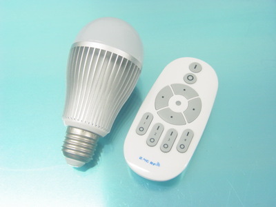 【调色温调光球泡灯 7W】价格,厂家,图片,其他LED灯具,深圳市金普瑞光电技术-